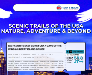11D FAVORITE EAST COAST USA + CAVE OF THE WIND  & LIBERTY ISLAND CRUISE